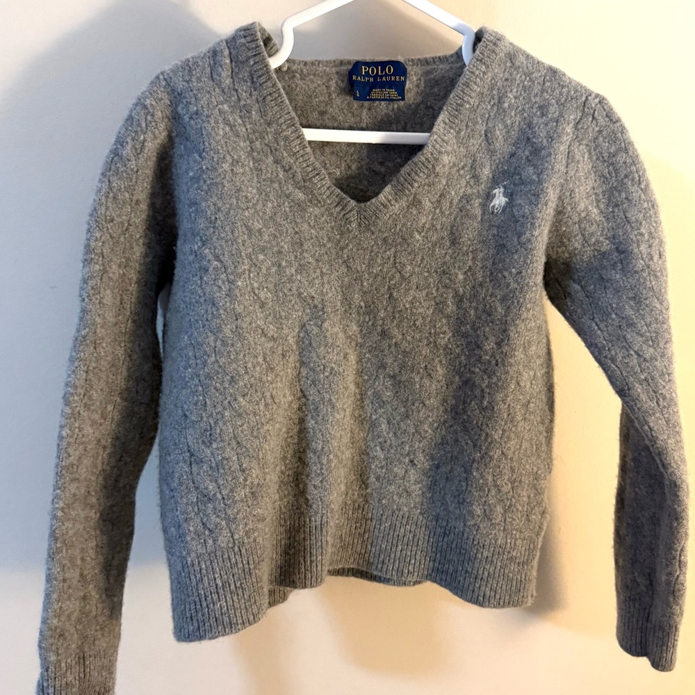 Polo Ralph Lauren Kids' Cable-Knit Wool-Cashmere Sweater | unisex